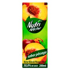 SUCO PRONTO NUTRINÉCTAR PÊSSEGO 200ML