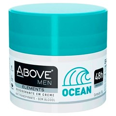 DESODORANTE CREME ABOVE MEN ELEMENTS OCEAN POTE 50G