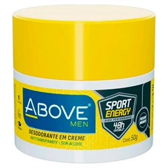 DESODORANTE CREME ABOVE MEN SPORT ENERGY POTE 50G