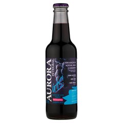 SUCO INTEGRAL AURORA GASEIFICADO UVA TINTO VIDRO 275ML