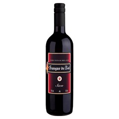 VINHO NACIONAL SANGUE DE BOI TINTO SECO 750ML