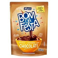 RECHEIO E COBERTURA ALISPEC BOM DA FESTA CHOCOLATE SACHÊ 380G