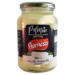 PALMITO PUPUNHA PRAMESA INTEIRO VIDRO 300G