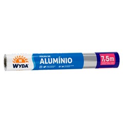 PAPEL ALUMÍNIO WYDA 30CMX7,5MT