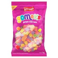 BALA DE GOMA AMENDUPÃ GOMAKS SORTIDAS 1KG