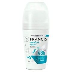 DESODORANTE ROLL-ON FRANCIS COMFORT ALGODÃO 50ML