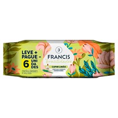 SABONETE EM BARRA FRANCIS BRASILIDADES CAPIM-LIMÃO 80G 6UN