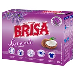 SABÃO EM PÓ BRISA LAVANDA E COCO CAIXA 800G