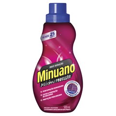 AMACIANTE PARA ROUPAS CONCENTRADO MINUANO DOCE SEDUÇÃO 500ML