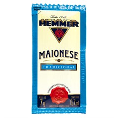 MAIONESE HEMMER TRADICIONAL SACHÊ 7G 190UN