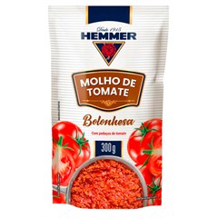 MOLHO DE TOMATE HEMMER BOLONHESA SACHÊ 300G