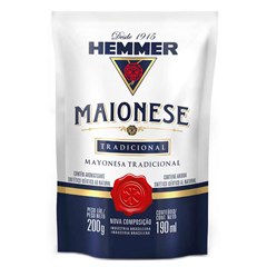 MAIONESE HEMMER TRADICIONAL SACHÊ 200G