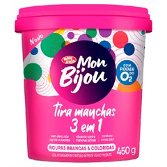 TIRA MANCHAS EM PÓ MON BIJU 3EM1 POTE 450G