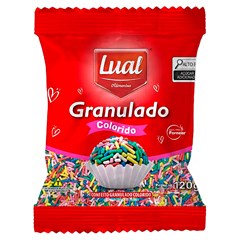CHOCOLATE GRANULADO LUAL COLORIDO 120G