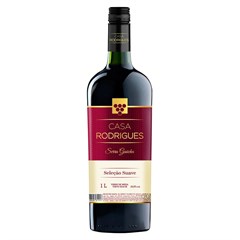 VINHO NACIONAL CASA RODRIGUES TINTO SUAVE 1L