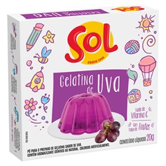 GELATINA SOL UVA 20G