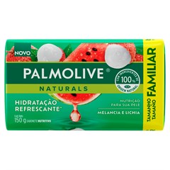 SABONETE EM BARRA PALMOLIVE HIDRATAÇÃO REFRESCANTE 150G