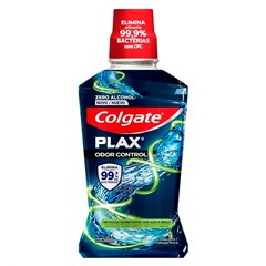 ENXAGUANTE BUCAL COLGATE PLAX ODOR CONTROL ZERO ÁLCOOL 500ML