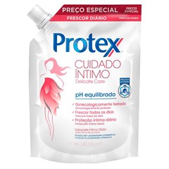 SABONETE ÍNTIMO PROTEX DELICATE CARE SACHÊ 140ML