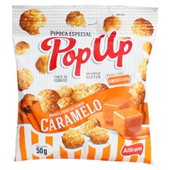PIPOCA DOCE POP UP CARAMELO 50G