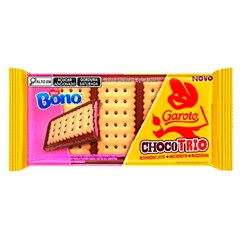 CHOCOLATE EM BARRA GAROTO CHOCOTRIO BONO 90G
