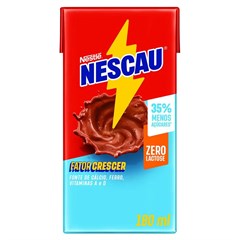 ACHOCOLATADO LÍQUIDO NESCAU ZERO LACTOSE 180ML