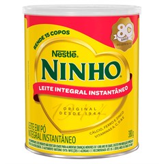 LEITE EM PÓ NESTLÉ NINHO INTEGRAL INSTANTÂNEO LATA 380G