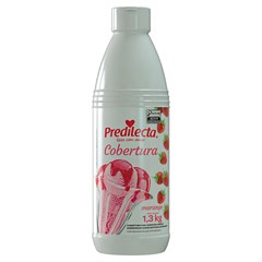 COBERTURA PARA SORVETE PREDILECTA MORANGO 1,3KG
