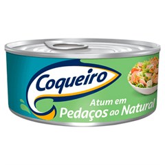 ATUM COQUEIRO EM PEDAÇOS AO NATURAL 170G