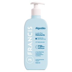 HIDRATANTE CORPORAL FRANCIS ALGODÃO PUMP 400ML