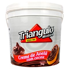 CREME DE AVELÃ TRIÂNGULO MINEIRO BALDE 3KG