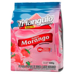 PREPARO EM PÓ TRIÂNGULO MINEIRO MORANGO PACOTE 400G