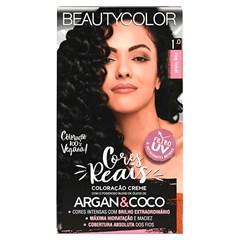 TINTURA BEAUTY COLOR KIT 1.0 PRETO ÔNIX
