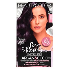 TINTURA BEAUTY COLOR KIT 3.66 CASTANHO PÚRPURA