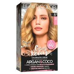 TINTURA BEAUTY COLOR KIT 8.0 LOURO CLARO