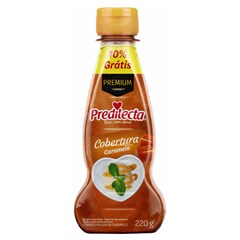 COBERTURA PARA SORVETE PREDILECTA CARAMELO BISNAGA 200G