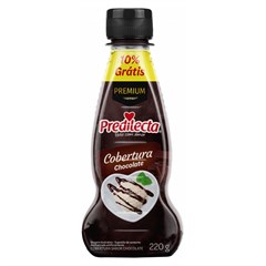 COBERTURA PARA SORVETE PREDILECTA CHOCOLATE BISNAGA 200G