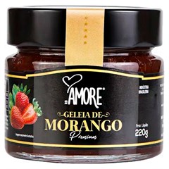 GELEIA AMORE PREMIUM MORANGO 220G