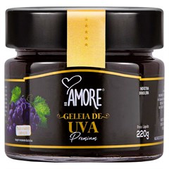 GELEIA AMORE PREMIUM UVA 220G