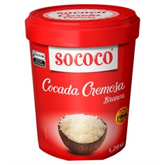 COCADA CREMOSA SOCOCO BRANCA 1,28KG