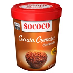 COCADA CREMOSA SOCOCO QUEIMADA 1,28KG