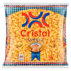 MACARRÃO CRISTAL MASSA DE SÊMOLA AVE MARIA 500G