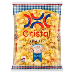 MACARRÃO CRISTAL MASSA DE SÊMOLA BOCA DE LEÃO 500G