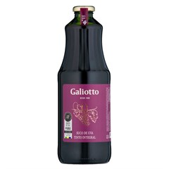 SUCO INTEGRAL GALIOTTO UVA TINTO VIDRO 1,5L