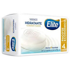 SABONETE EM BARRA ELITE HIDRATANTE 85G 4UN