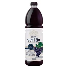 SUCO INTEGRAL SOL DO SERTÃO UVA TINTO 1,35L