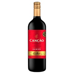 VINHO NACIONAL CANÇÃO TINTO SUAVE 1L