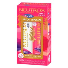 KIT NEUTROX MAR E PISCINA 300ML E CONDICIONADOR 200ML