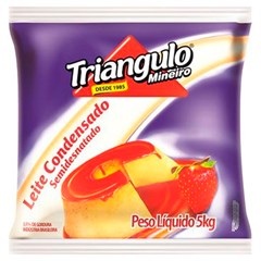 LEITE CONDENSADO TRIÂNGULO MINEIRO SEMIDESNATADO BAG 5KG