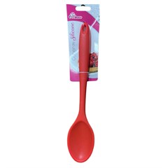 COLHER SILICONE VERMELHO INGA 27,5
